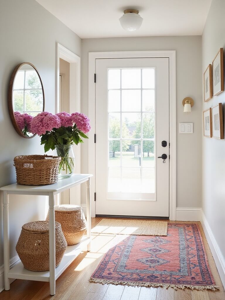 achieve symmetrical furniture flow