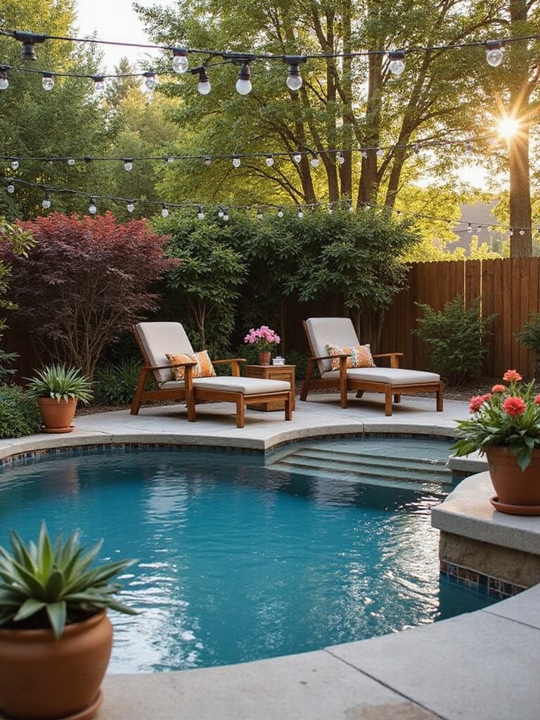 affordable innovative pool decor