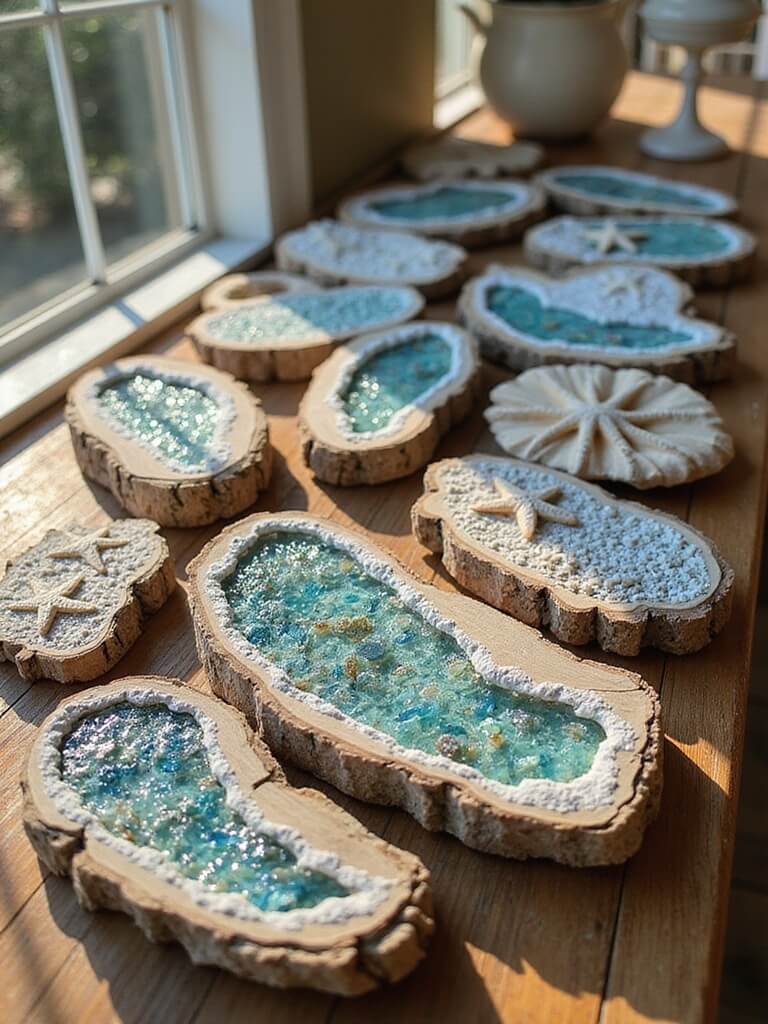 beach themed handmade signs