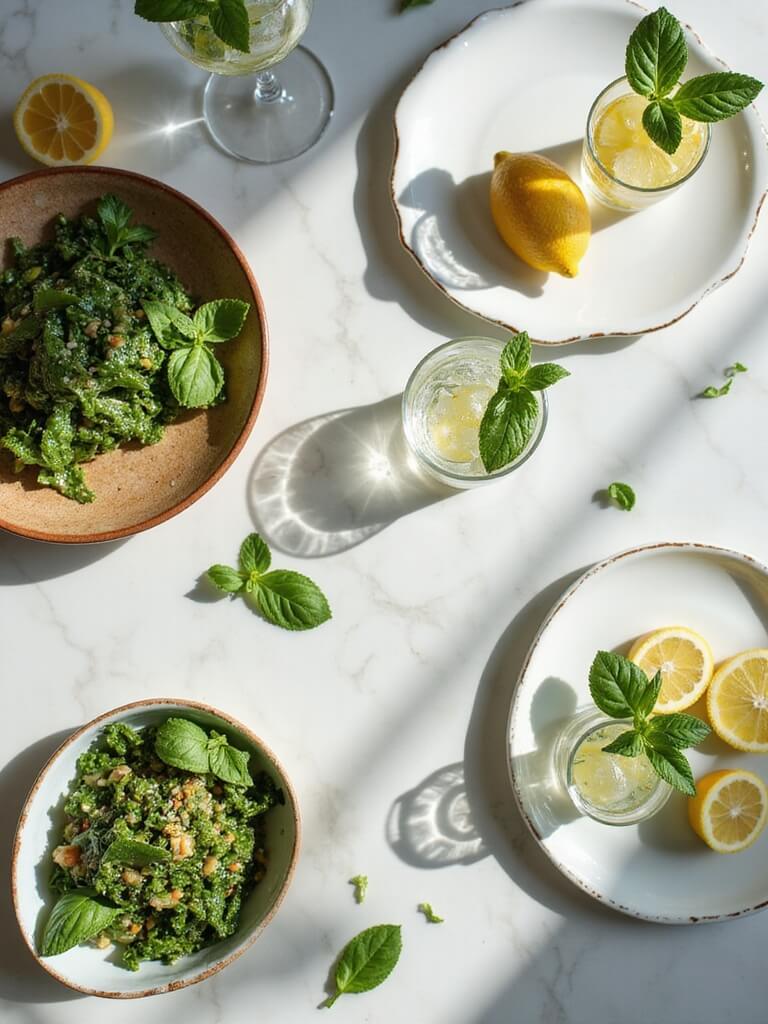 brighten summer with herbs