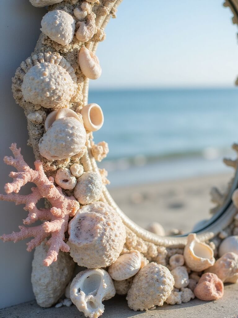 coastal magic shell mirrors