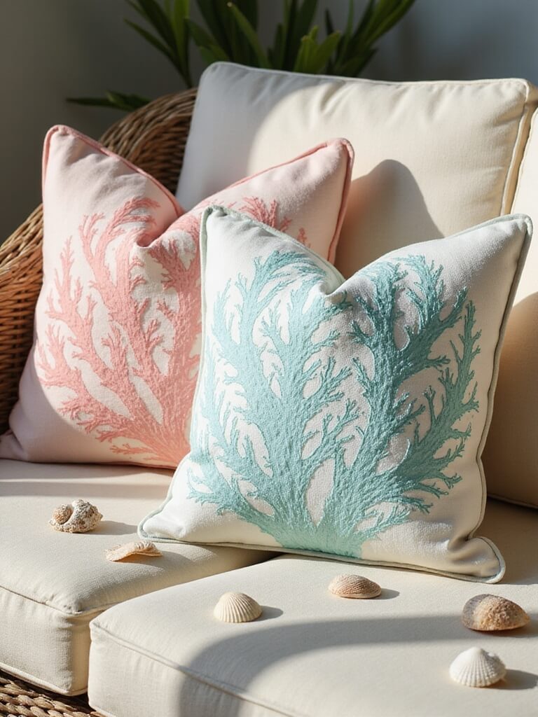 coral pillows styling innovations