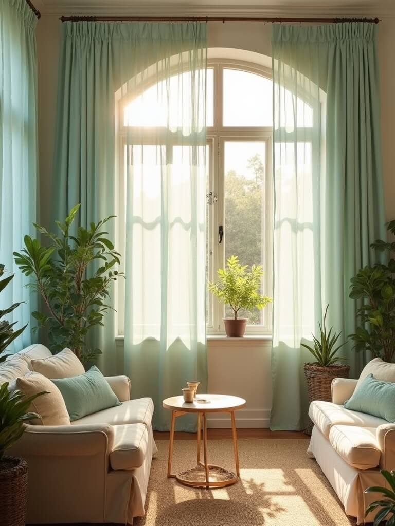 cozy bright window enhancements