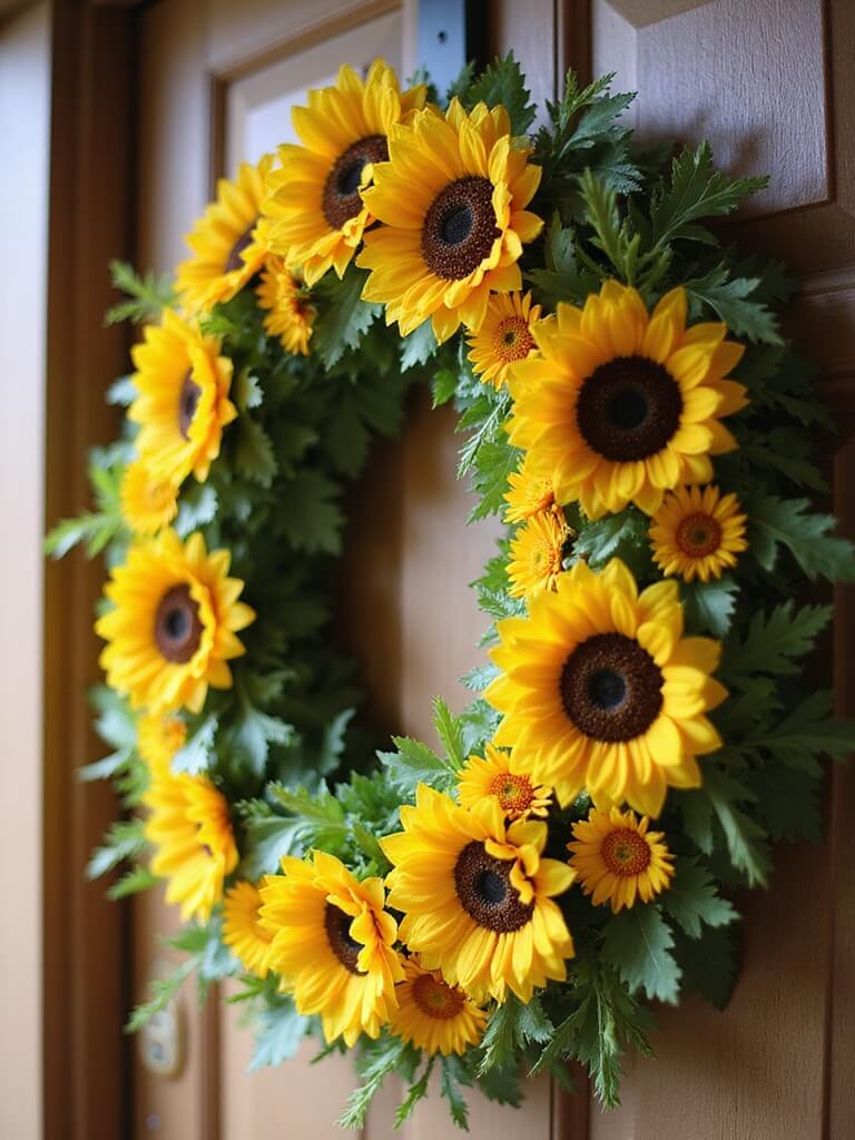 craft innovative floral wreaths