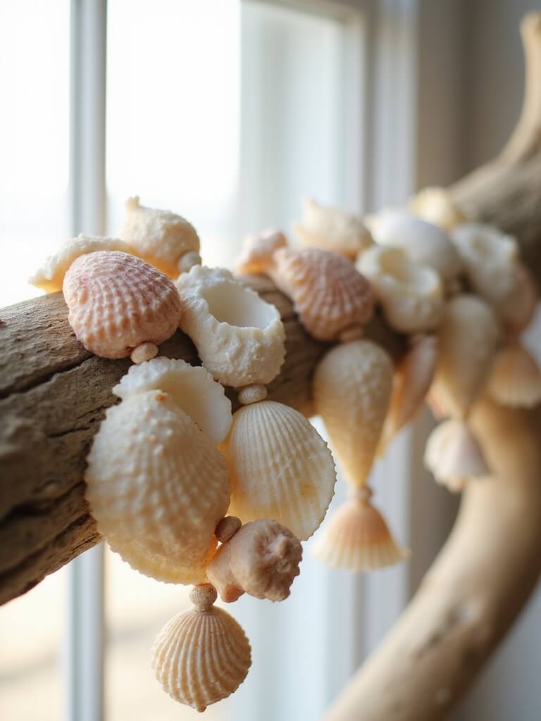 diy seashell garland ideas