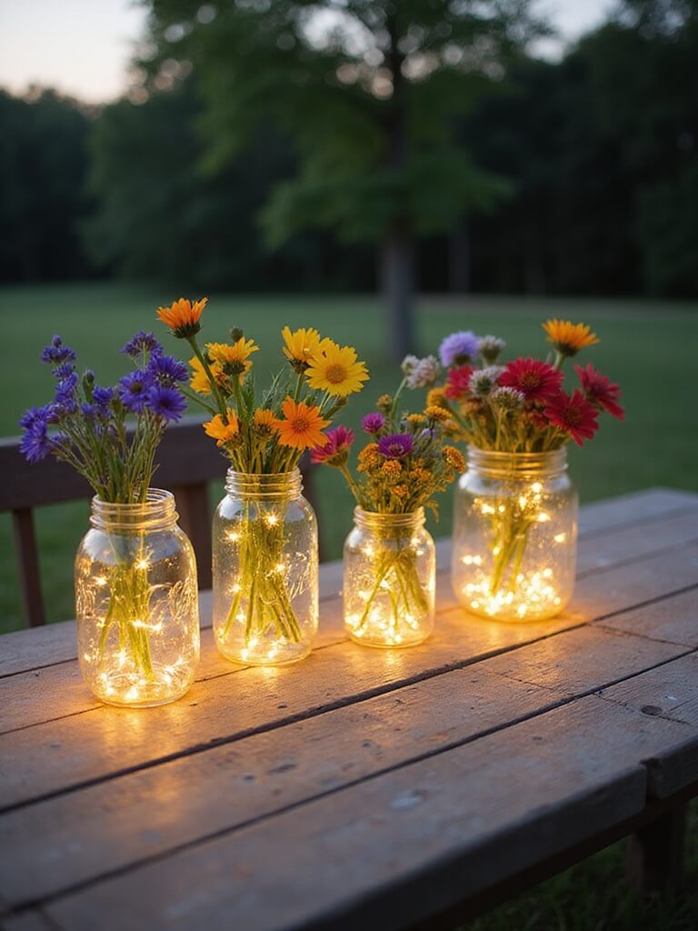 etched solar mason lanterns