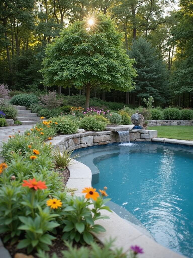 hide pool edges naturally
