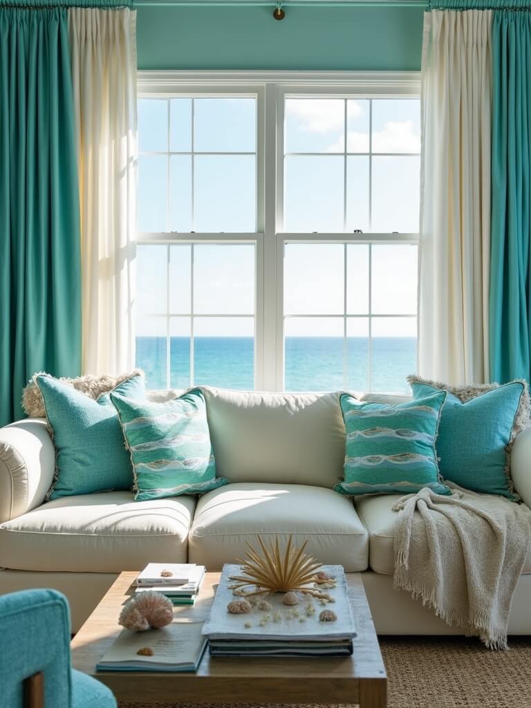 immerse in ocean hues