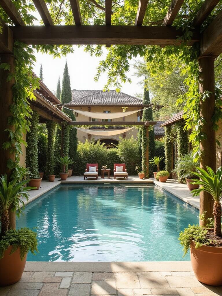 innovative shaded pergola styles