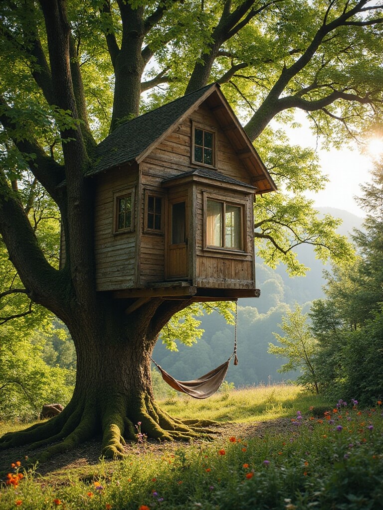 innovative thrilling cozy treehouse