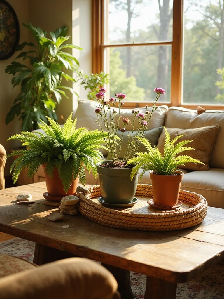 integrate organic shapes vibrantly