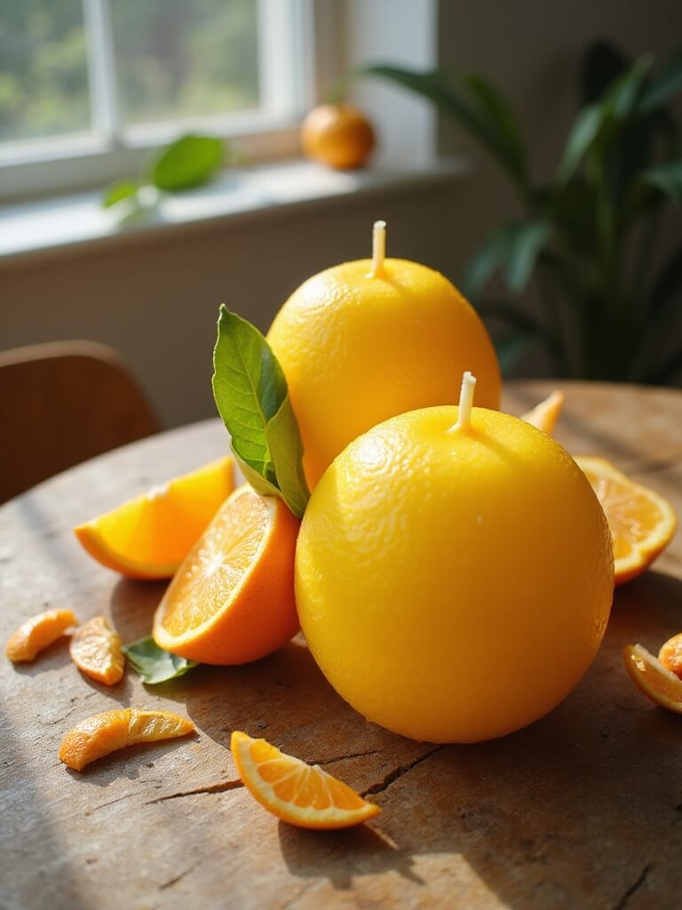 invigorating zesty citrus candles