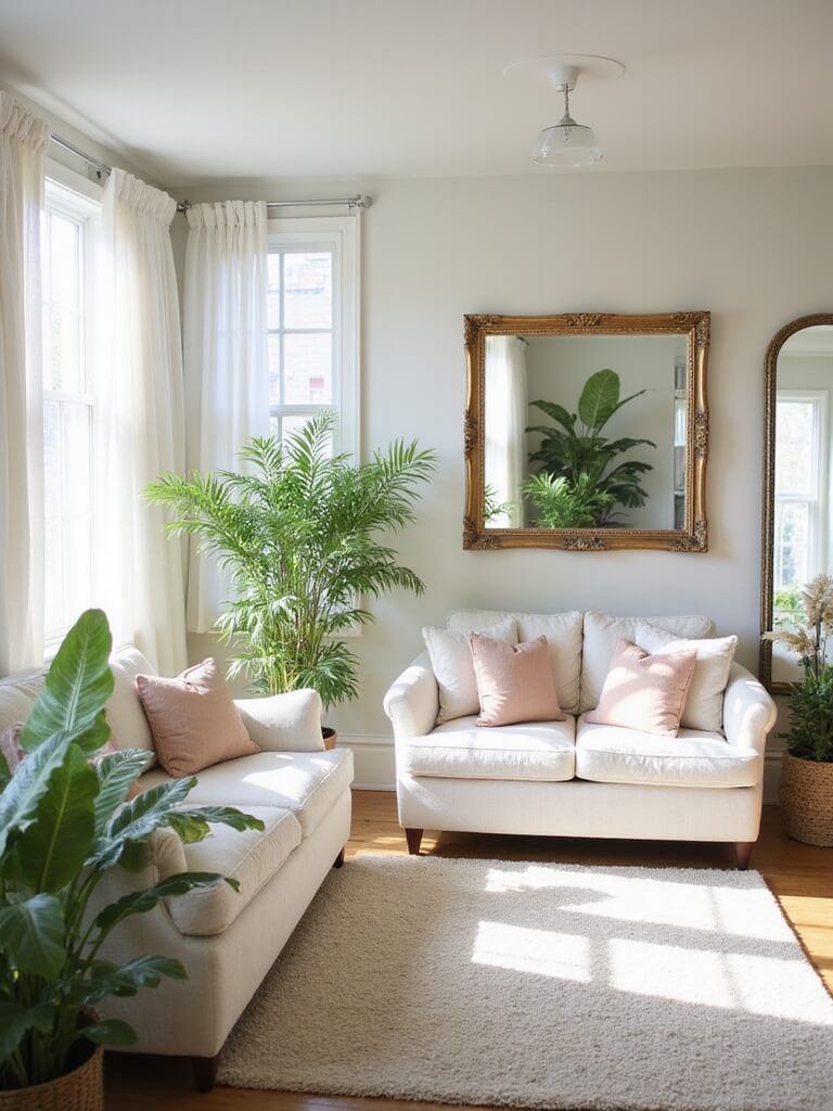 mirrors enhance reflective illusions