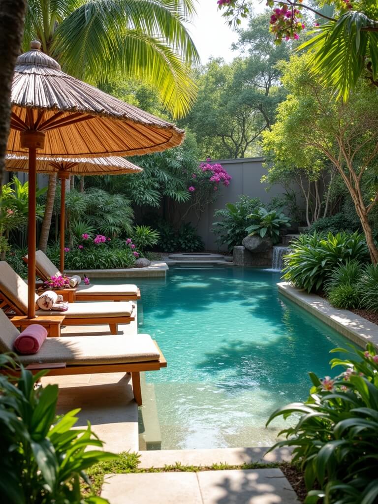 serene backyard spa essentials
