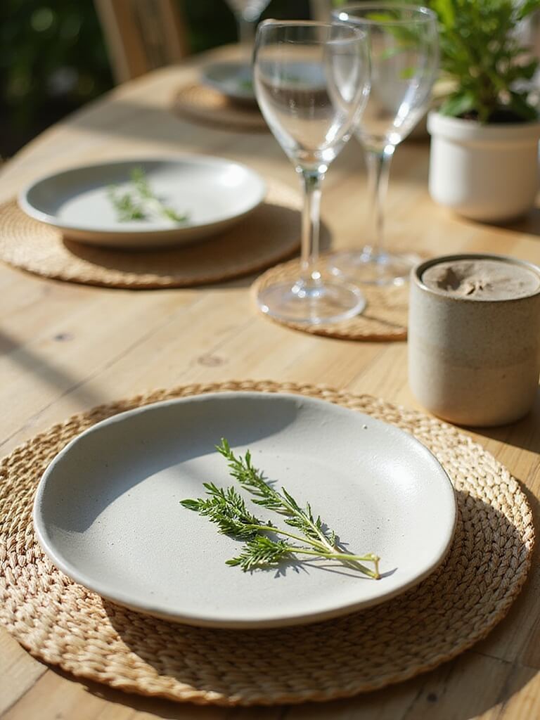 sustainable eco adventure dinnerware options