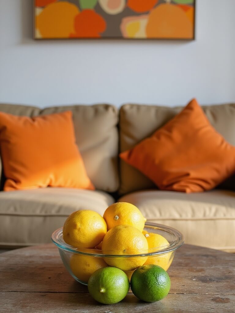 vibrant citrus accents transform