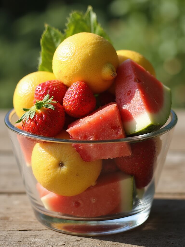 vibrant exotic fruit centerpieces
