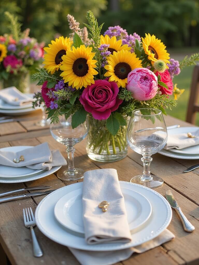 vibrant floral centerpiece innovations